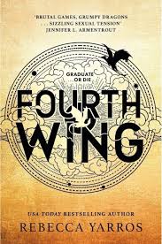 Fourth Wing book cover by Rebecca Yarros available at Ceylon Book Club