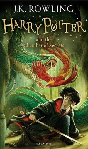 Harry Potter and the Chamber of Secrets book cover by J K Rowling available at Ceylon Book Club