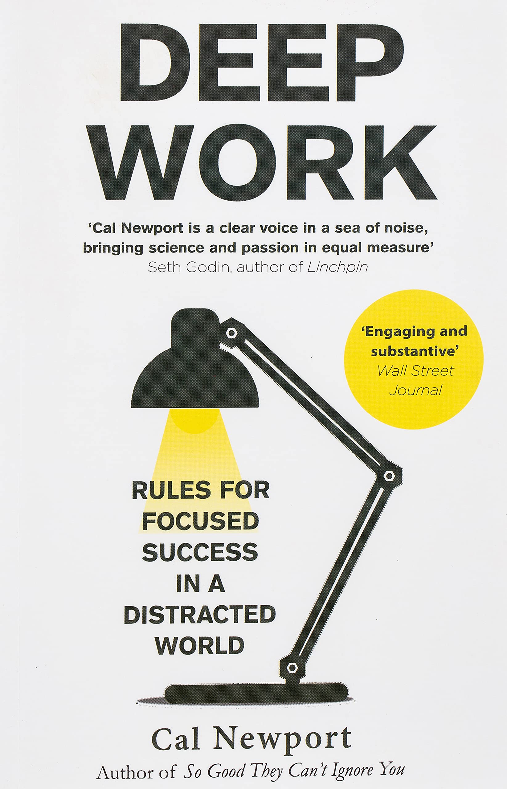 Deep Work book cover by Cal Newport available at Ceylon Book Club