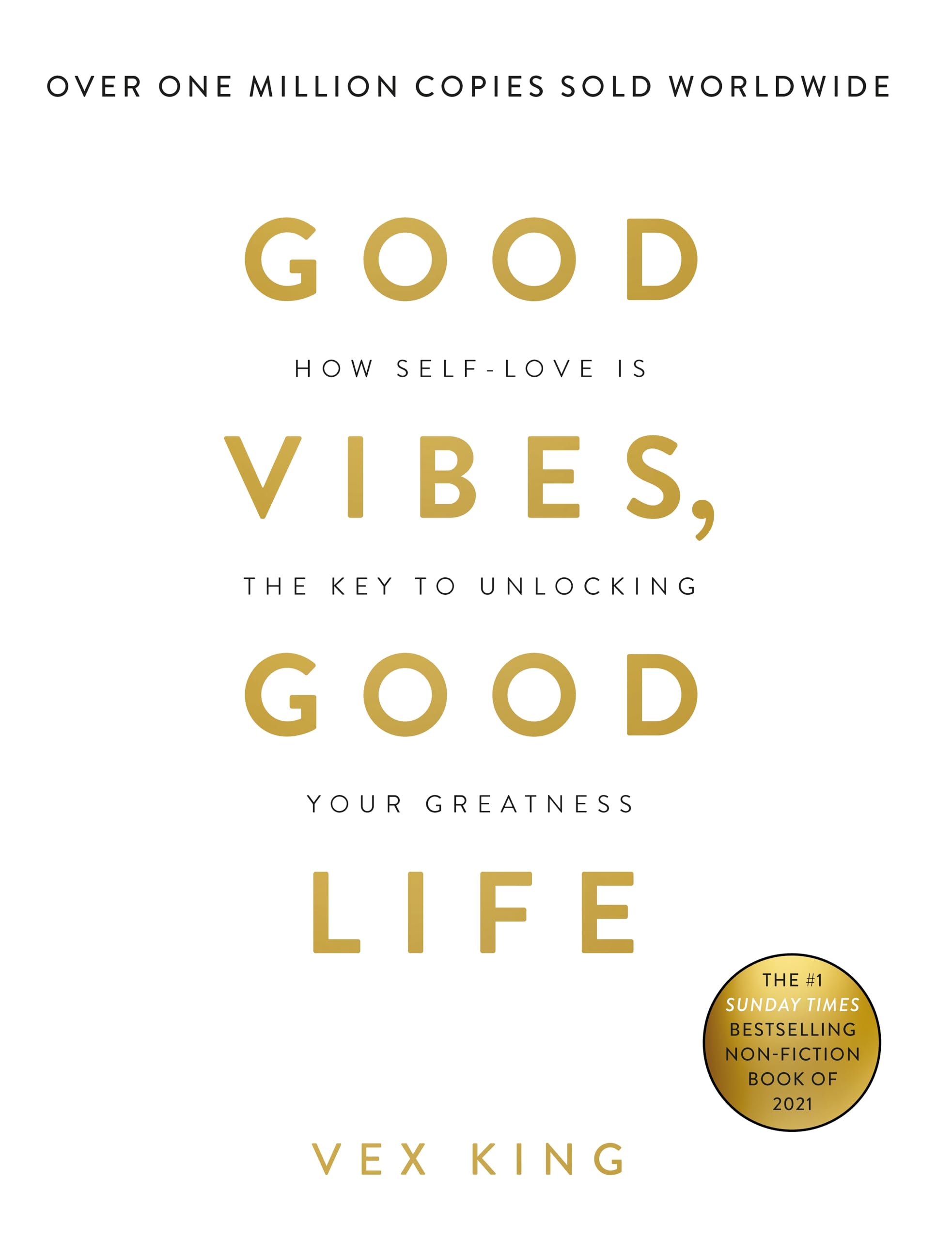 Good Vibes Good Life book cover by Vex King available at Ceylon Book Club