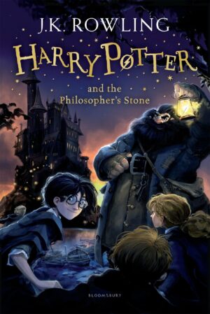 Harry Potter and the Philosopher’s Stone book cover by J K Rowling available at Ceylon Book Club