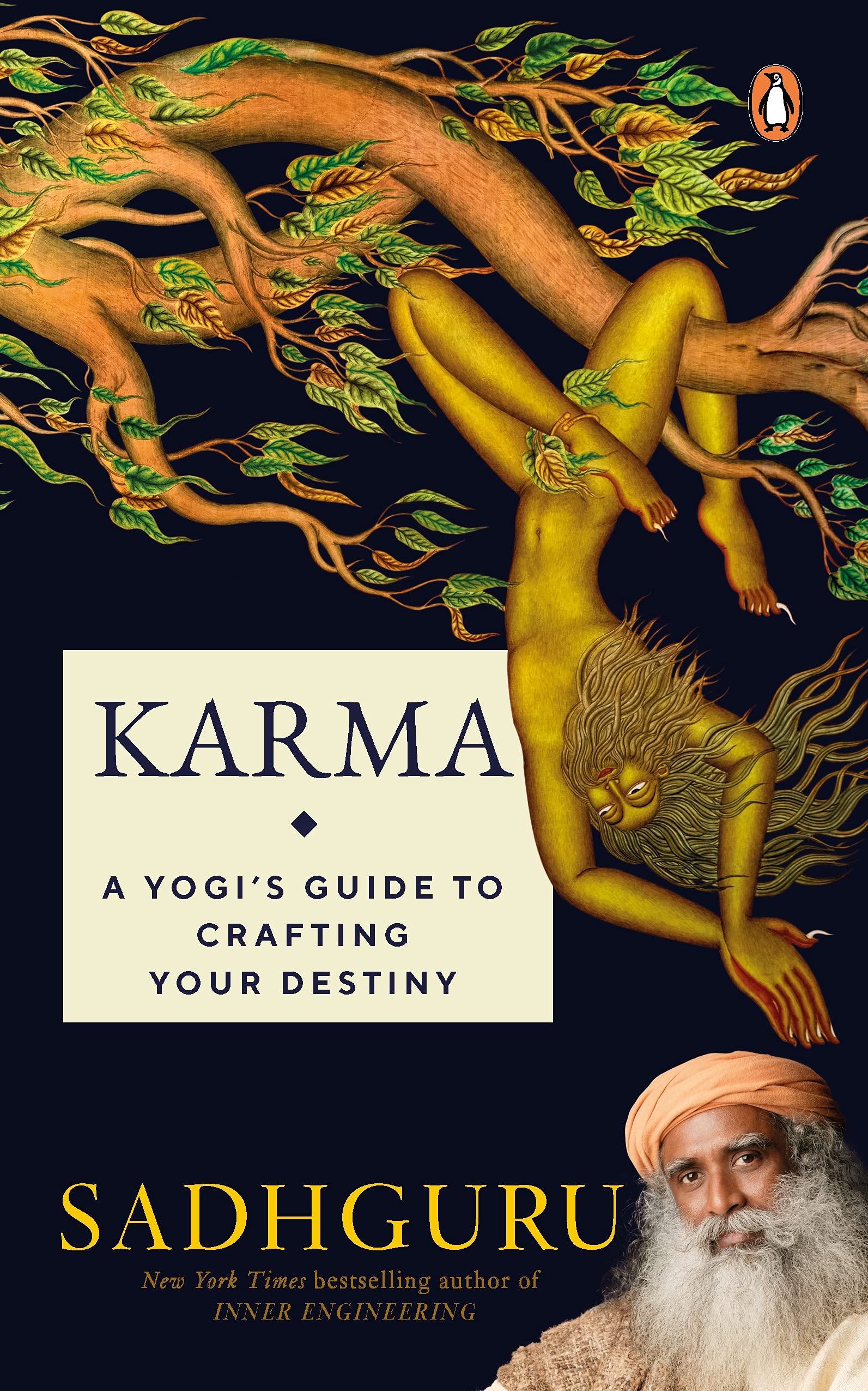 Karma A Yogi’s Guide to Crafting Your Destiny book cover by Sadhguru available at Ceylon Book Club