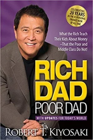 Rich Dad Poor Dad book cover by Robert T Kiyosaki available at Ceylon Book Club
