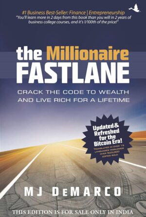 The Millionaire Fastlane book cover by MJ DeMarco available at Ceylon Book Club