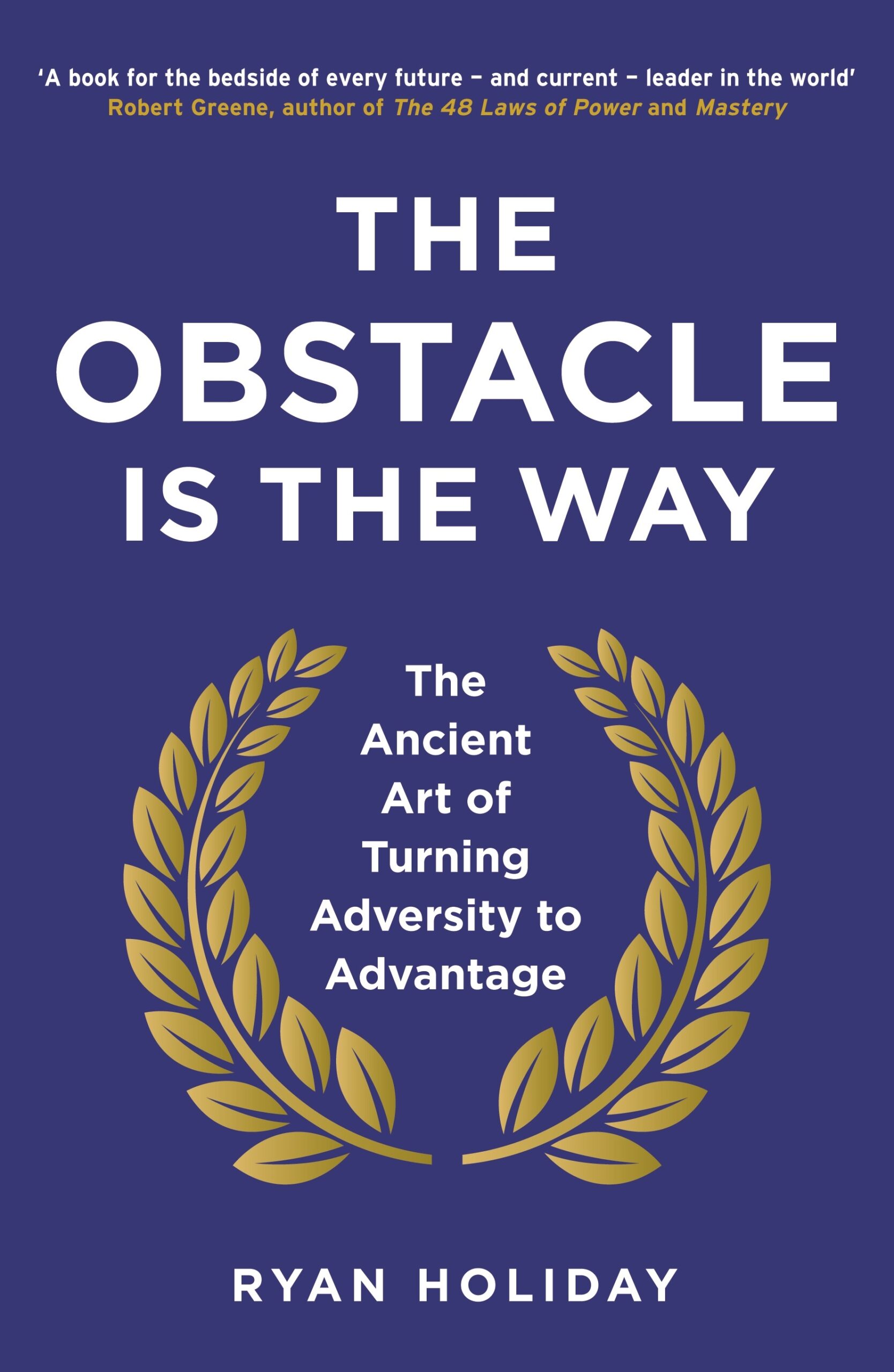 The Obstacle Is the Way book cover by Ryan Holiday available at Ceylon Book Club