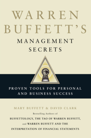 Warren Buffetts Management Secrets book cover by Mary Buffett and David Clark available at Ceylon Book Club