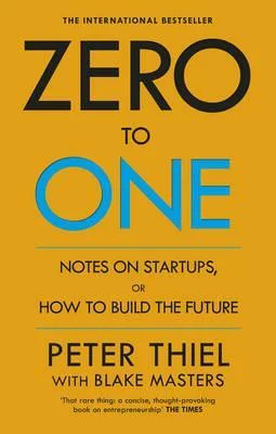 Zero to One book cover by Peter Thiel available at Ceylon Book Club